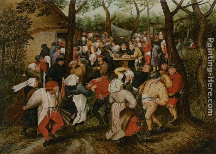 Pieter the Younger Brueghel The Wedding Dance